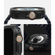 Juodas apsauginis dėklas Apple Watch Ultra (49mm) laikrodžiui "Ringke Air"