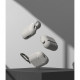 Pilkas (Warm) dėklas Apple Airpods Pro 1 / 2 ausinėms "Ringke Onyx"