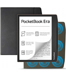 Juodas atverčiamas dėklas Pocketbook ERA skaityklei "Tech-Protect Smartcase Magnetic"
