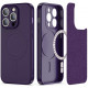 Purpurinis dėklas Apple iPhone 14 Pro Max telefonui "Tech-Protect Icon Magsafe"