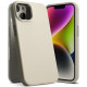 Šviesiai pilkas dėklas Apple iPhone 14 Plus / 15 Plus telefonui "Ringke Silicone"