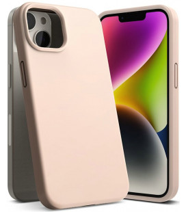 Rožinis dėklas Apple iPhone 14 Plus telefonui "Ringke Silicone"