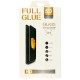 5D juodas apsauginis grūdintas stiklas Samsung Galaxy S21 FE telefonui "Full Glue"