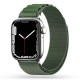 Žalia (Military) apyrankė Apple Watch 4 / 5 / 6 / 7 / 8 / 9 / SE (38 / 40 / 41 mm) laikrodžiui "Tech-Protect Nylon Pro"