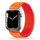 Oranžinė apyrankė Apple Watch 4 / 5 / 6 / 7 / 8 / 9 / SE (38 / 40 / 41 mm) laikrodžiui "Tech-Protect Nylon Pro"