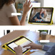 Geltonas atverčiamas dėklas Apple iPad 10.9 2022 planšetei "Tech-Protect SC Pen"