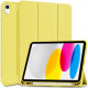 Geltonas atverčiamas dėklas Apple iPad 10.9 2022 planšetei "Tech-Protect SC Pen"