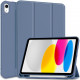Mėlynas atverčiamas dėklas Apple iPad 10.9 2022 planšetei "Tech-Protect SC Pen"
