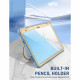 Mėlynas dėklas Apple iPad 10.9 2022 planšetei "Supcase Cosmo Marble Blue"