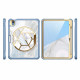 Mėlynas dėklas Apple iPad 10.9 2022 planšetei "Supcase Cosmo Marble Blue"
