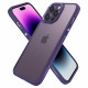 Purpurinis / skaidrus dėklas Apple iPhone 14 Pro telefonui "Spigen Ultra Hybrid"