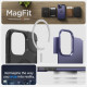 Purpurinis dėklas Apple iPhone 14 Pro Max telefonui "Spigen Tough Armor MAG Magsafe"