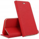Raudonas atverčiamas dėklas su rėmeliu Apple iPhone 13 Pro Max telefonui "Book Vennus Z"