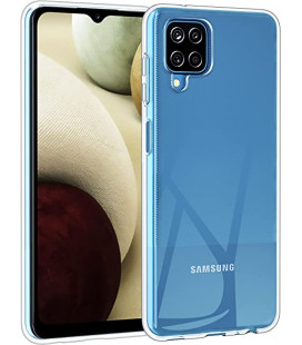 Skaidrus plonas 0,3mm dėklas Samsung Galaxy A12 telefonui "Ultra Slim"
