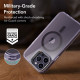 Purpurinis / skaidrus dėklas Apple iPhone 14 Pro Max telefonui "ESR Classic Kickstand Halolock Magsafe"