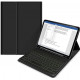 Juodas atverčiamas dėklas + klaviatūra Apple iPad 10.9” 10 / 2022 / 11” 11 / 2025 planšetei "Tech-Protect SC + Keyboard"