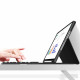 Juodas atverčiamas dėklas + klaviatūra Apple iPad 10.9 2022 planšetei "Tech-Protect SC Pen + Keyboard"