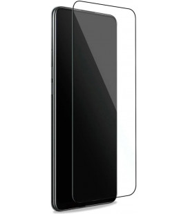 5D juodas apsauginis grūdintas stiklas Samsung Galaxy S22 Plus telefonui "Full Glue"