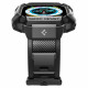Juodas dėklas Apple Watch Ultra 1 / 2 / 3 (49 mm) laikrodžiui "Spigen Rugged Armor Pro"