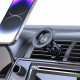 Juodas magnetinis automobilinis telefono laikiklis "Tech-Protect N53 Magnetic Magsafe Vent"