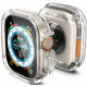 Skaidrus dėklas Apple Watch Ultra 1 / 2 (49mm) laikrodžiui "Spigen Ultra Hybrid"