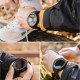 Juodas dėklas - apyrankė Samsung Galaxy Watch 5 Pro (45mm) laikrodžiui "Ringke Fusion X Guard"
