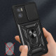 Juodas dėklas Motorola Moto E22 / E22i telefonui "Tech-Protect Camshield Pro"