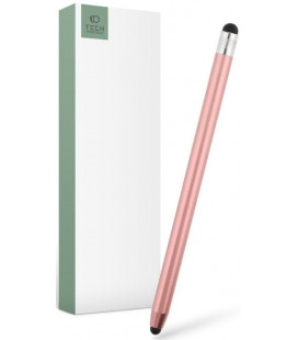 Rausvai auksinės spalvos pieštukas - Stylus telefonui/planšetei/kompiuteriui "Tech-Protect Touch Stylus Pen"