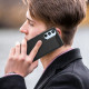 Juodas dėklas Samsung Galaxy A54 5G telefonui "Tech-Protect TPUCarbon"