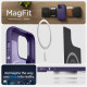 Purpurinis dėklas Apple iPhone 14 Pro Max telefonui "Spigen Mag Armor"