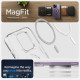 Skaidrus (Purpurinis) dėklas Apple iPhone 14 Pro Max telefonui "Spigen Ultra Hybrid MAG Magsafe"