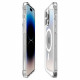 Matinis skaidrus dėklas Apple iPhone 14 Pro Max telefonui "Spigen Ultra Hybrid MAG Magsafe"