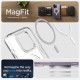 Matinis skaidrus dėklas Apple iPhone 14 Pro Max telefonui "Spigen Ultra Hybrid MAG Magsafe"