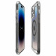 Matinis juodas dėklas Apple iPhone 14 Pro Max telefonui "Spigen Ultra Hybrid MAG Magsafe"
