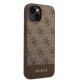 Rudas dėklas Apple iPhone 14 telefonui "Guess 4G Stripe Case"