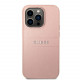 Rožinis dėklas Apple iPhone 14 Pro telefonui "Guess PU Leather Saffiano Case"