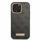 Juodas dėklas Apple iPhone 13 Pro telefonui "Guess PU 4G MagSafe Compatible Case"