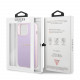 Purpurinis dėklas Apple iPhone 13 Pro telefonui "Guess PU Leather Saffiano Case"