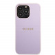 Purpurinis dėklas Apple iPhone 13 Pro telefonui "Guess PU Leather Saffiano Case"