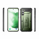 Žalias (Guldan) dėklas Samsung Galaxy S23 telefonui "Supcase Unicorn Beetle Pro"