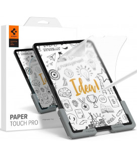 Matinė apsauginė plėvelė Apple iPad Air 10.9 4 / 5 / 2020-2022 / PRO 11 2 / 3 / 4 / 2020-2022 planšetei "Spigen Paper Touch Pro"