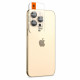 Auksinės spalvos kameros apsauga Apple iPhone 14 Pro / 14 Pro Max telefonui "Spigen Optik.TR EZ Fit Camera Protector 2-Pack"