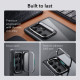 Juodas / skaidrus dėklas Samsung Galaxy S23 Ultra telefonui "ESR Shock Armor Kickstand"