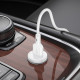 Baltas automobilinis pakrovėjas 1xUSB 18W + USB - Type-C laidas "Borofone BZ18 Quick Charge 3.0"