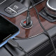 Juodas automobilinis pakrovėjas 1x USB 18W + 1x Type-C 20W + Type-C - Lightning laidas "Borofone BZ18A"