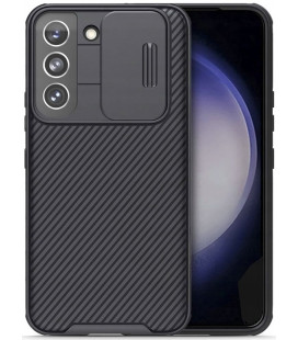 Juodas dėklas Samsung Galaxy S23 Plus telefonui "Nillkin CamShield Pro"