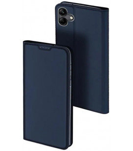 Mėlynas atverčiamas dėklas Samsung Galaxy A04 telefonui "Dux Ducis Skin Pro"