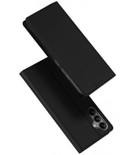 Juodas atverčiamas dėklas Samsung Galaxy A34 5G telefonui "Dux Ducis Skin Pro"