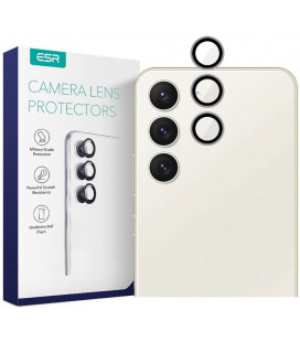 Sidabrinės spalvos kameros apsauga Samsung Galaxy S23 / S23 Plus telefono kamerai apsaugoti "ESR Camera Lens Protectors"