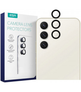 Juoda kameros apsauga Samsung Galaxy S23 / S23 Plus telefono kamerai apsaugoti "ESR Camera Lens Protectors"